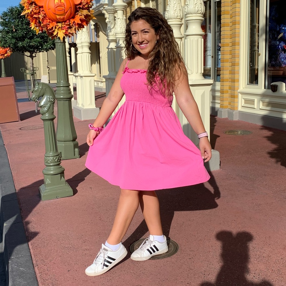 Pink dress